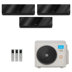 Ar-Condicionado Multi Split Inverter Springer Midea 27.000 (1x Evap HW 9.000 + 2x Evap HW 12.000) Quente/Frio 220V