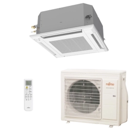 Ar-condicionado Split Cassete 4 Vias Inverter Fujitsu Airstage 24.000 BTUs R-32 Quente/Frio 220V Monofásico
