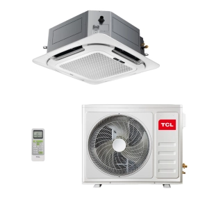 Ar-Condicionado Split Cassete 4 Vias Inverter TCL 24.000 BTUs Quente/Frio 220V Monofásico
