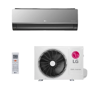 Ar-Condicionado Split HW LG Dual Inverter Voice Artcool UV Nano 24.000 BTUs R-32 Quente/Frio 220V